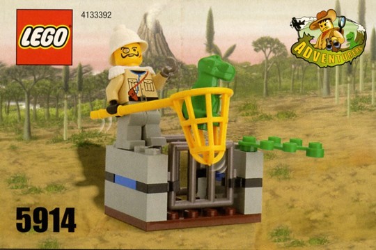 LEGO® LEGOLAND 5914 - Baby T-Rex Csapda