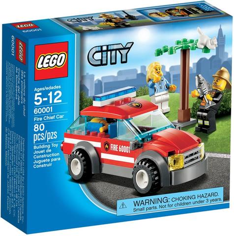 LEGO® City 60001s - Tűzoltóparancsnoki autó (sérült doboz)