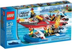 LEGO® City 60005 - Tűzoltó csónak