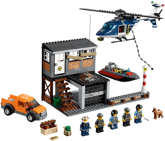 LEGO® City 60009 - Helikopteres üldözés