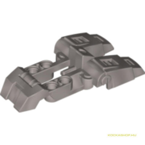 LEGO® Alkatrészek (Pick a Brick) 6001088 - Ezüst Metál Lábfej