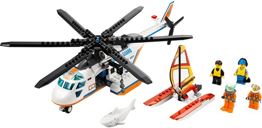 LEGO® City 60013 - A parti őrség helikoptere