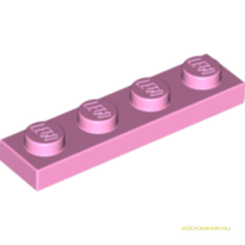 LEGO® Alkatrészek (Pick a Brick) 6002148 - Halvány rózsaszín 1X4 Rózsaszín Lapos Elem