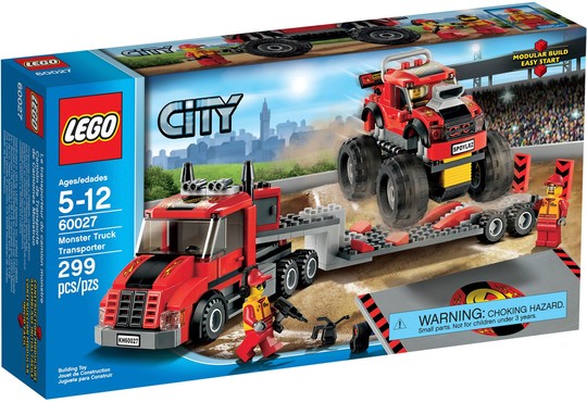 LEGO® City 60027 - Óriás-teherautó szállító