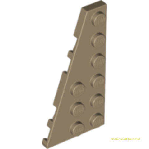 LEGO® Alkatrészek (Pick a Brick) 6002851 - Sötét Cserszínű 6x3 Módosított Laposelem Bal