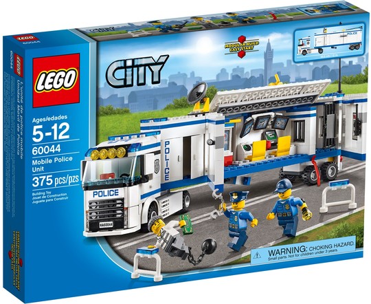 LEGO® Sérült doboz 60044s - Mobil rendőri egység - Sérült dobozos