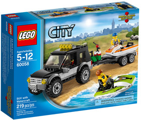 LEGO® City 60058 - Vontató autó és jet ski