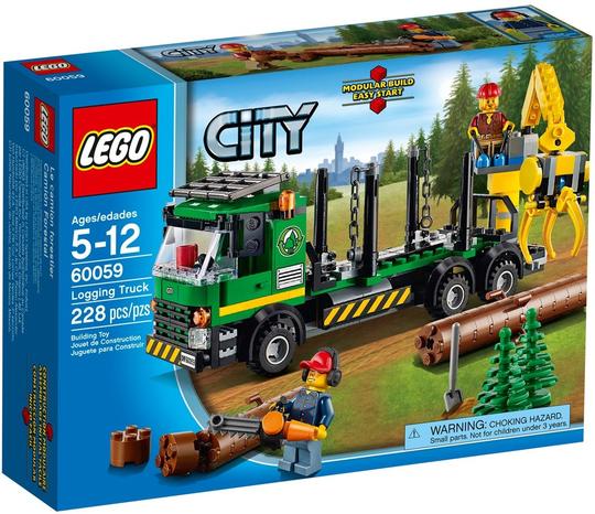 LEGO® City 60059 - Rönkszállító autó