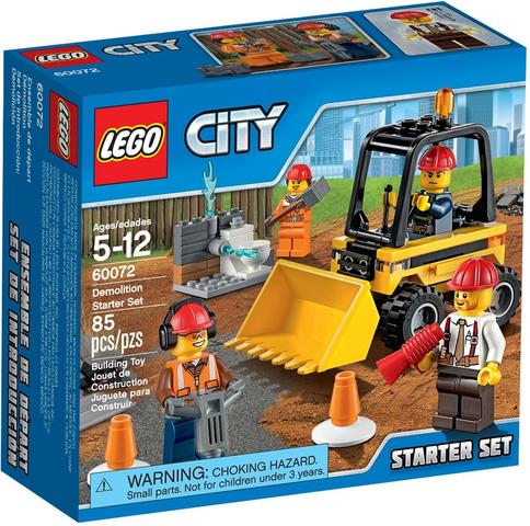 LEGO® City 60072 - Bontási munkálatok kezdő készlet