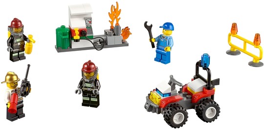 LEGO® City 60088 - Tűzoltó kezdő készlet