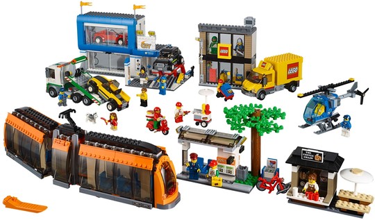 LEGO® City 60097 - Nagyvárosi hangulat