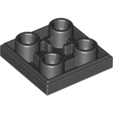 LEGO® Alkatrészek (Pick a Brick) 6013867 - Fekete 2x2 Fordított Csempe