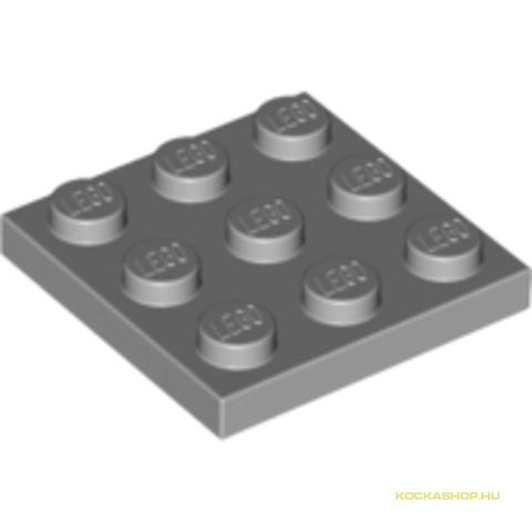 LEGO® Alkatrészek (Pick a Brick) 6015347 - Világos Kékesszürke 3x3 Lap