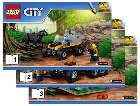 LEGO® Alkatrészek (Pick a Brick) 60159inst - A 60159-es készlet építési útmutatója