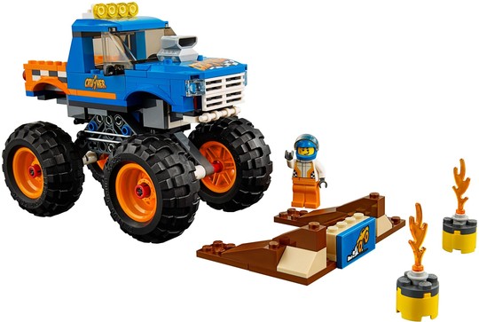 LEGO® City 60180 - Monter Truck - Óriási teherautó