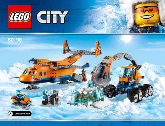 LEGO® Útmutatók, dobozok 60196inst - 60196-os készlet összeszerelési útmutatója