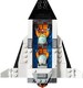 LEGO® City 60229 - Rakéta összeszerelés és szállítás