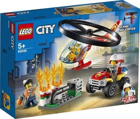 LEGO® City 60248 - Sürgősségi tűzoltó helikopter