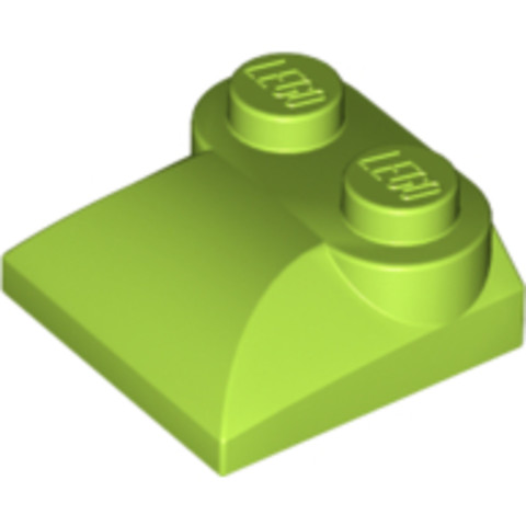 LEGO® Alkatrészek (Pick a Brick) 6025028 - Lime 2X2 Lapos 2 Bütykös Lekerekített Elem