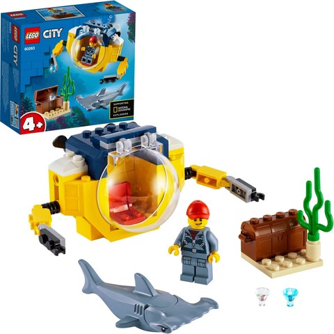LEGO® City 60263 - Óceáni mini-tengeralattjáró