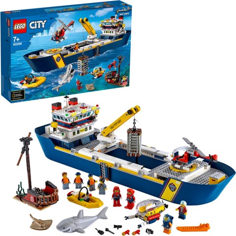 LEGO® City 60266 - Óceánkutató hajó