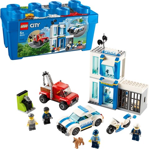 LEGO® City 60270 - Rendőrségi elemtartó doboz
