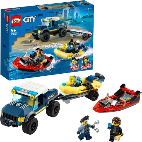 LEGO® City 60272 - Elit Rendőrség Hajószállító