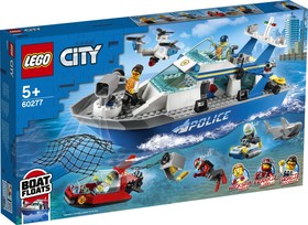 LEGO® City 60277 - Rendőrségi járőrcsónak