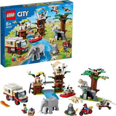 LEGO® City 60307 - Vadvilági mentőtábor