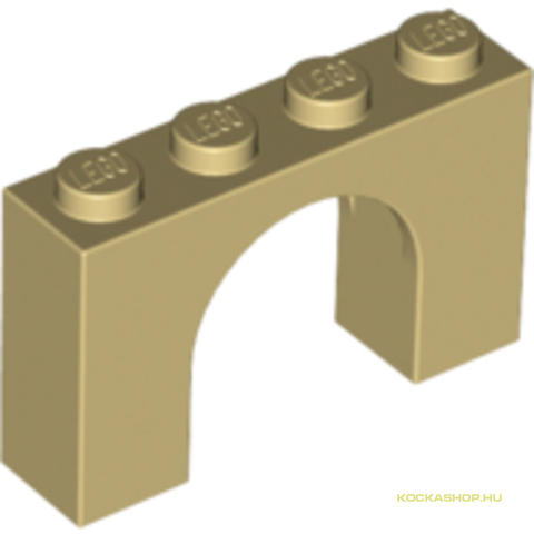 LEGO® Alkatrészek (Pick a Brick) 6031057 - Bézs 1X4X2 Boltív