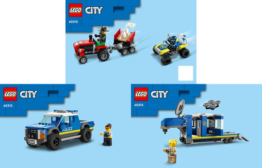 LEGO® Útmutatók, dobozok 60315inst - 60315-ös szett összeszerelési útmutatója