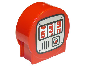 Piros DUPLO játékautomata elem