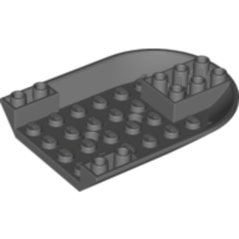 LEGO® Alkatrészek (Pick a Brick) 6031896 - Sötét Kékesszürke 6x8 Repülőgép Alap