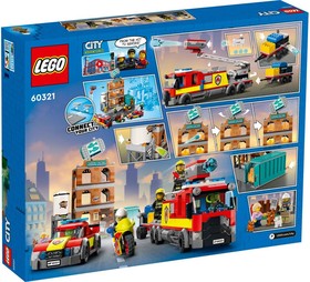 LEGO® City 60321 - Tűzoltó brigád