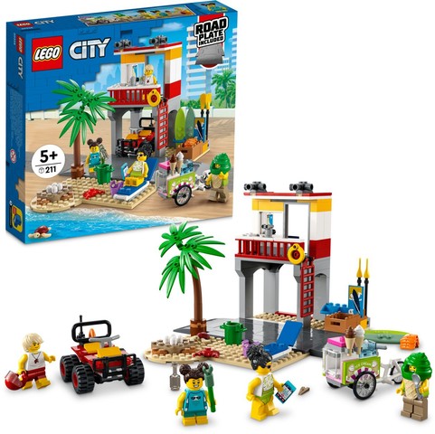 LEGO® City 60328 - Tengerparti vízimentő állomás