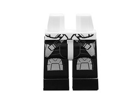 Fehér Scout Trooper minifigura láb