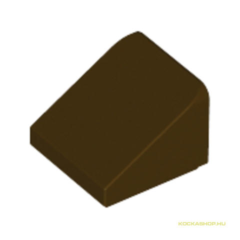 LEGO® Alkatrészek (Pick a Brick) 6033014 - Sötétbarna 1X1X2/3 Tetőelem