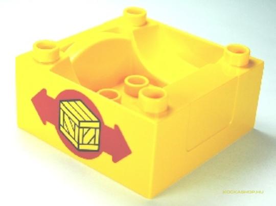 LEGO® Alkatrészek (Pick a Brick) 6034262 - sárga vonattest