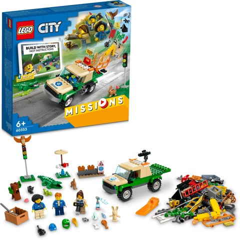 LEGO® City 60353 - Vadállat mentő küldetések