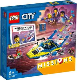 LEGO® City 60355 - Vízirendőrség nyomozói küldetés