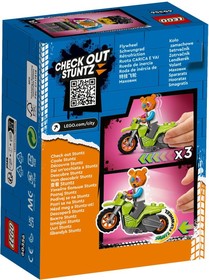 LEGO® City 60356 - Medve kaszkadőr motorkerékpár