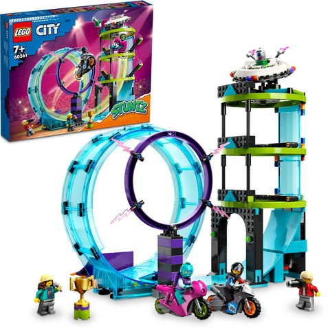 LEGO® City 60361 - Nagyszerű kaszkadőr kihívás