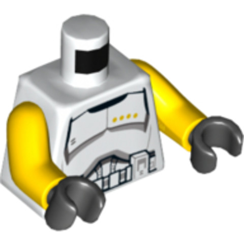 LEGO® Alkatrészek (Pick a Brick) 6036230 - Klón Parancsnok Felső Része