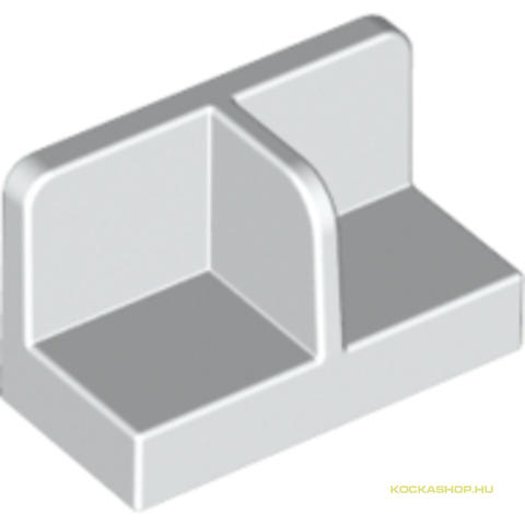 LEGO® Alkatrészek (Pick a Brick) 6036409 - Fehér 1x2 Módosított Falelem