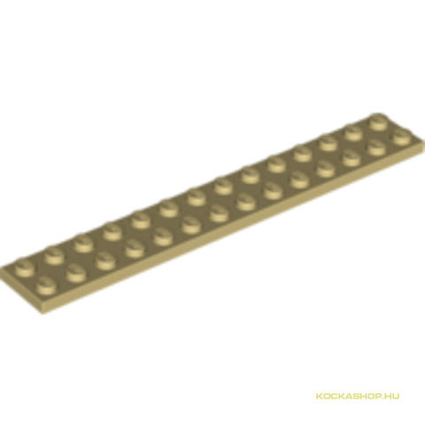 LEGO® Alkatrészek (Pick a Brick) 6036487 - Bézs 2x14 Lapos Elem