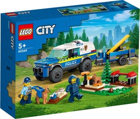 LEGO® City 60369 - Rendőrkutya-kiképzés