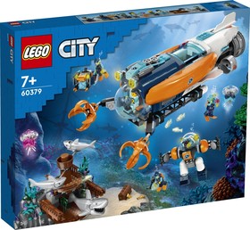 LEGO® City 60379 - Mélytengeri kutató tengeralattjáró