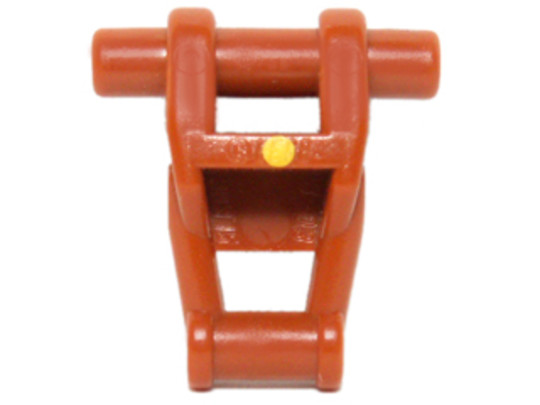 LEGO® Alkatrészek (Pick a Brick) 6038363 - Sötét narancssárga droid test sárga pötty mintával