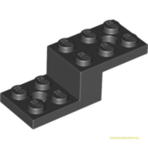 LEGO® Alkatrészek (Pick a Brick) 6039194 - Fekete 5X2X1 Lépcsős Elem + 2 Lyukkal