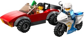 LEGO® City 60392 - Rendőrségi motoros autós üldözés